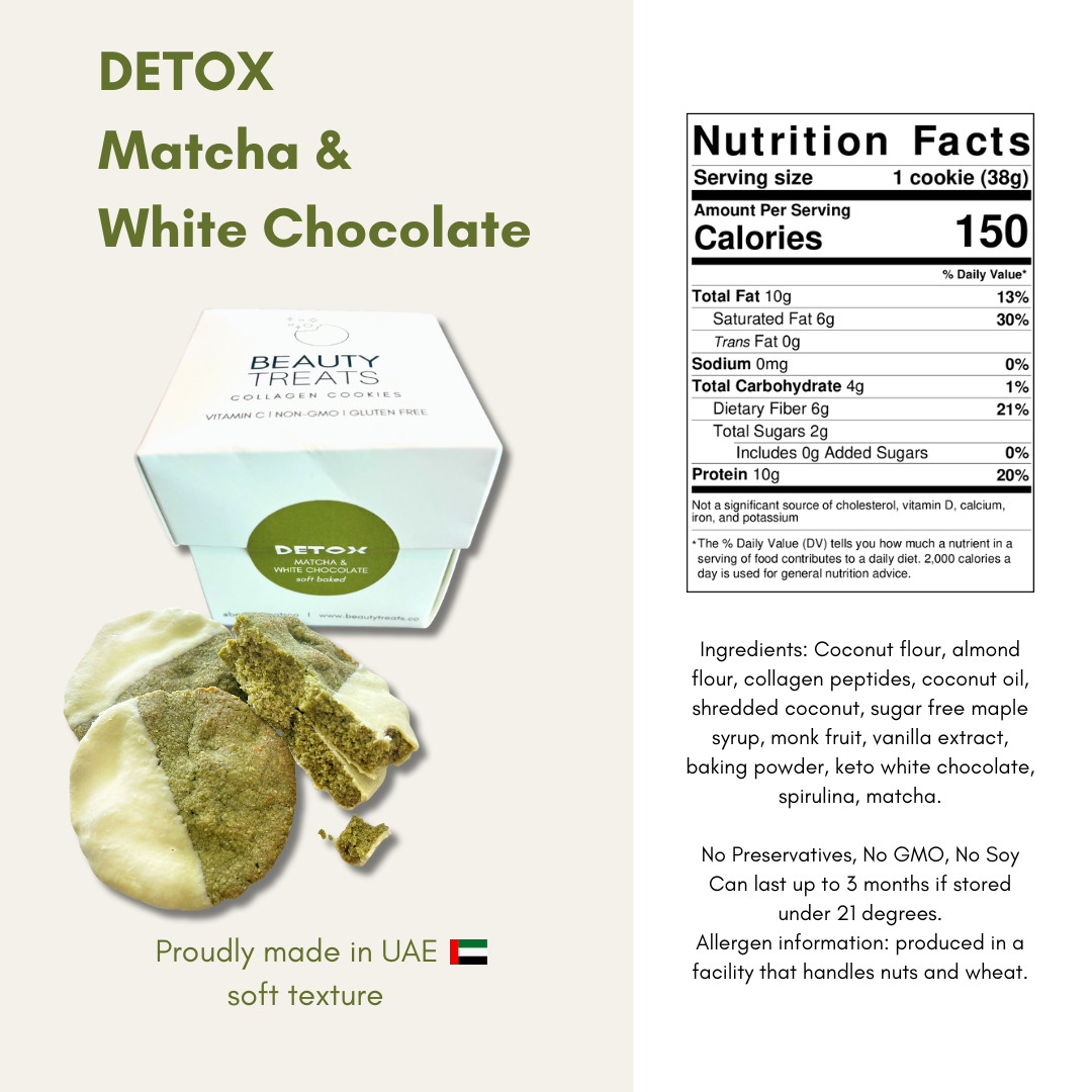 DETOX - Matcha & White Chocolate